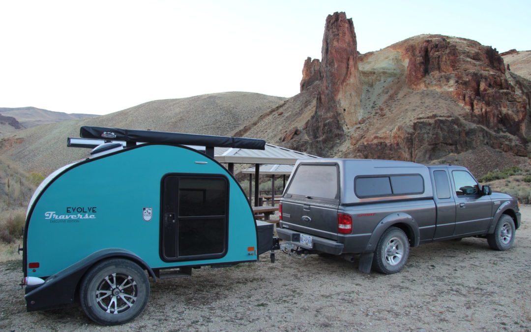 The adventures of Eva, a teardrop trailer of the Evolve family, continued