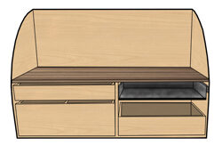 Upgraded Outing Kitchen