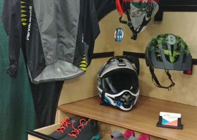 Close up angle view of the Evolve Teardrop Trailer for business